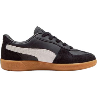PUMA Palermo Sneakers Kids, Shoes, Black/Feather Gray/Gum, 34