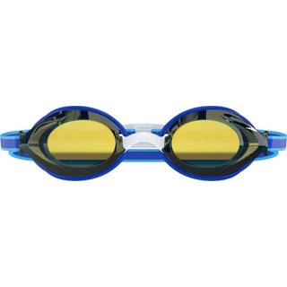 Speedo konkurrence svømmebriller til børn (6-14) - Vanquisher 3.0 Mirrored - Blå/guld