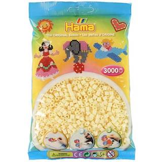 Hama Midi, perler, 3.000 stk., creme (02) [Levering: 1-2 dage]