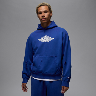 Jordan Rare Air-pullover-hættetrøje i fleece til mænd - blå - XS
