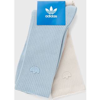 Premium Essentials Crew sokker, 2 par - Wonder Blue / Alumina - 46-48