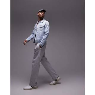 Ryan Stripe Relaxed Trucker Jacket
