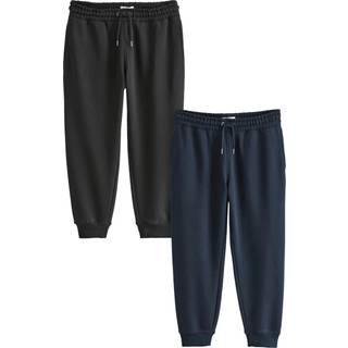 Next Black/Navy Slim Fit Joggers 2 Pack