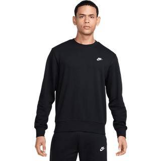 Nike Club-crewtrøje i french terry til mænd - sort - 3XL