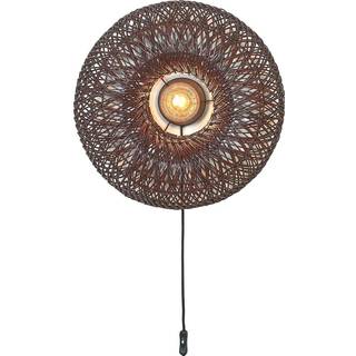 Good & Mojo Væglampe Arizona, Rød, Stue/spisestue, Bambus