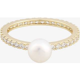 SNÖ Of Sweden Rio Small Pearl Ring Gold White M