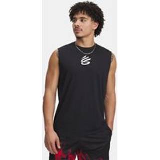 Curry Men's Sleeveless T-Shirt Black / White L