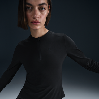 Nike Court Advantage Women Dri-FIT Mid-Layer Top Black