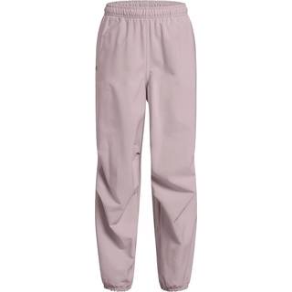 Under Armour Unstoppable Woven Girls' Wide Leg Pants Gray Dawn / Black YLG (149 - 160 cm)
