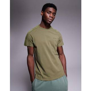 HUGO Tonal Logo T Shirt Green