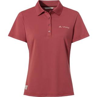 Vaude Women's Essential Polo Shirt Polo-shirt Damer størrelse 44 farve rød