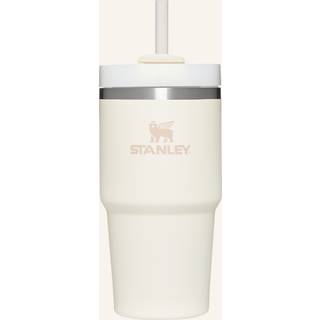 Stanley Quencher H2.O FlowState™ Tumbler krus i rustfrit stål med sugerør Lille Cream 2.0 590 ml - 590 ml