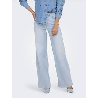 ONLY Onlmadison Blush Hw Wide Dnm Light Blue Bleached De L/32