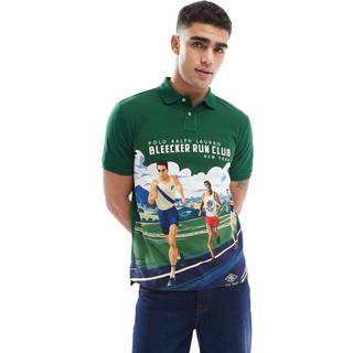 Ralph Lauren Custom Slim Fit Polo T Shirt Green