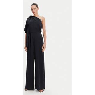 Jumpsuit med bar skulder og bindebånd