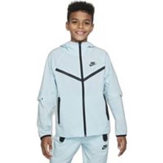 Vævet Nike Tech-jakke til større børn (drenge) - blå - L
