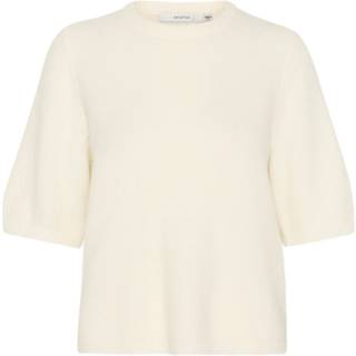 Gestuz Alphagz Ss Tee Noos Strik 10909815 Ivory (SMALL)