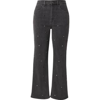 Carhope Høj Talje Wide Leg Fit Jeans
