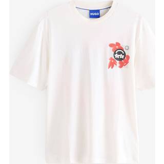 T-shirt i bomuldsjersey med logoprint