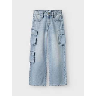 Wide Leg Cargo Jeans