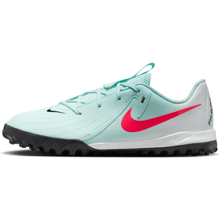 Nike Jr. Phantom GX 2 Club Low Top-fodboldsko til grus til mindre/større børn - grøn - 33.5