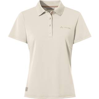 Vaude Women's Essential Polo Shirt Polo-shirt Damer størrelse 46 farve beige
