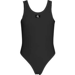Girls Swimsuit - CK Monogram - Black - 8-10