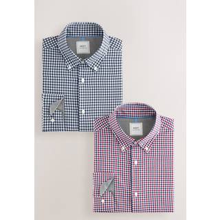 Next Easy Iron Oxford Skjorter 2 -pakker