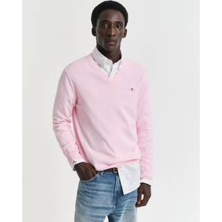 GANT Herre Klassiske sweater i bomuld med V-hals (XXXL)
