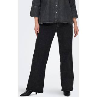 Carjuicy Høj Talje Wide Leg Fit Jeans