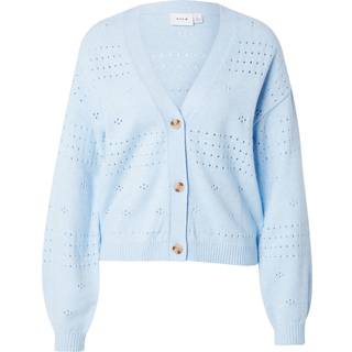 VILA dame cardigan VIRIL - Kentucky Blue MELANGE - M