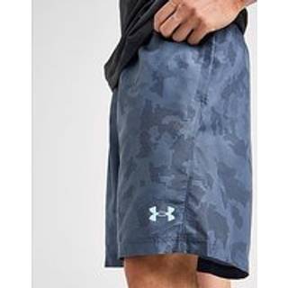 Under Armour Woven Camo Shorts, Navy - XXL