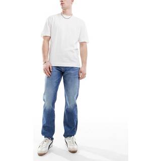 Slim Straight Jeans - Denim - 3834
