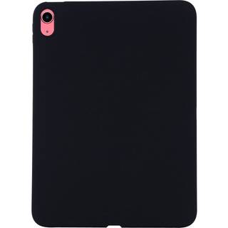iPad 11" (2025) / iPad 10.9" (2024/2022) Liquid Silikone Shockproof Bagside Cover - Sort