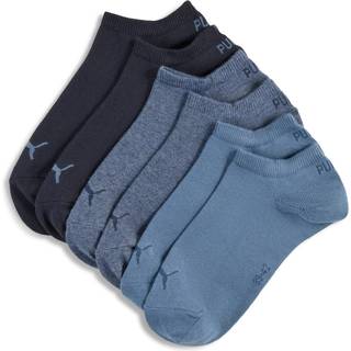 Puma 3-pak Sneaker Socks - denim blue - Str 47/49 * Kampagne *