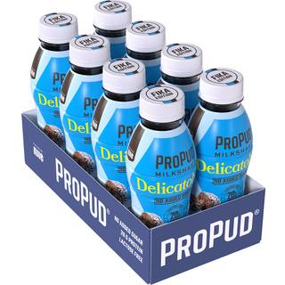 ProPud Protein Milkshake, Delicatoboll, 8-pak
