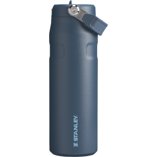 Stanley IceFlow Flip Straw 2.0 Vandflaske 24 oz | Indbygget halm med st?rre ?bning | Letv?gt og l?kagebestandig | Isoleret rustfrit st?l | BPA-fr