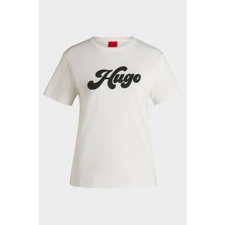 T-shirt i bomuldsjersey med retrologo