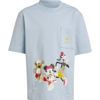 ADIDAS DISNEY MICKEY MOUSE T-SHIRT - Wonder Blue / Crew Yellow - 128