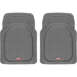Motortrend 2 stykke forreste bilgulvmåtter-Grå flextough konturforinger dybt skål kraftig gummi gulvmåtter til bil SUV lastbil & van-alle vejrbes