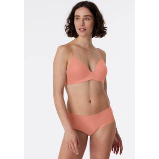 Schiesser Invisible Cotton Hipster Panty - Salmon Rose - 36
