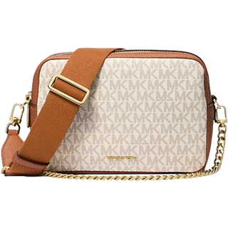 MK Bryant Medium Signature Logo Camera Crossbody Bag - Natural - Michael Kors - ONE SIZE
