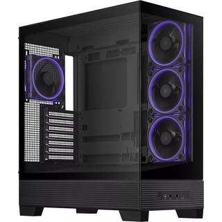 ASUS A31 PLUS TG ARGB BLACK - Kabinet - Miditower - Sort