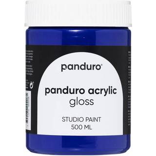 Panduro Acrylic Gloss blank akrylfarve 500 ml Ultramarine