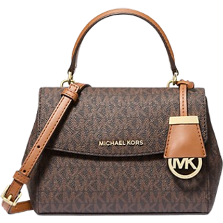 MK Ava Extra-Small Signature Logo Crossbody Bag - Brown - Michael Kors - ONE SIZE