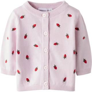 NAME IT Baby Strik Cardigan Light Lilac