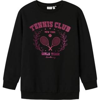 Name It Black Printet Long Sweatshirt