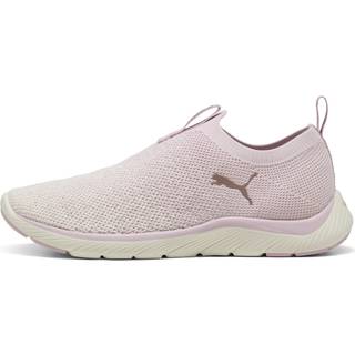 Women&#39;s Puma Softride Remi Slip-on Knit&#39;s Running Shoe, Pink, Size 37, Shoes - Rose Gold - 37