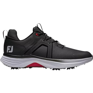 FootJoy HyperFlex (2025) Vandtætte Herre Golfsko Med Spikes - Black/White/Red - Str. 43 Normal