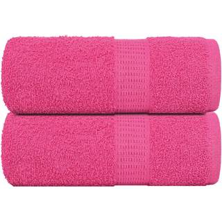 vaskehåndklæder 2 stk. FROGN lyserøde 30x30 cm 100% bomuld